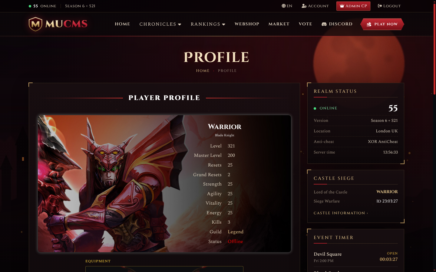 Character Profile